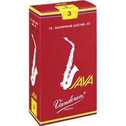 Vandoren  JAVA "Filed - Red Cut" Alto Saxophone Reeds SR262R