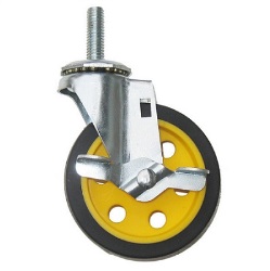 RockNRoller® RCSTR4X1 Rock N Roller Caster w/ Brake Pair  
 fits R2 & R6