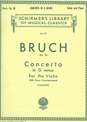 Concerto In G Minor For The Violin And Piano Strso