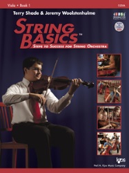 String Basics Book 1 - Viola - w / Audio & Video DVD