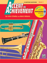 Accent On Achievement Eb Baritone Saxophone Book 2