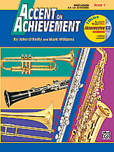 Accent On Achievement Percussion Book 1