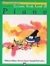 Alfred's Basic Piano Course: Technic Book 1B