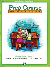 Alfred's Basic Piano Prep Course: Theory Book C