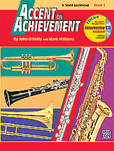 Accent On Achievement Bb Tenor Saxophone Book 2