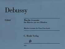 Debussy - Marche Ecossaise For Piano Four-Hands Fingerings By Groethuysen