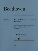 Duo for Violin and Violoncello - Fragment