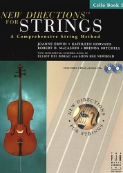 New Directions For Strings Cello Book 1 (Includes 2 CDs)