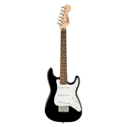 Fender®  Squier Mini Stratocaster w/ Indian Laurel Fingerboard - Black 037-0121-506