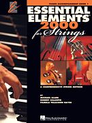 Essential Elements 2000 for Strings - Piano Accompaniment w/ DVD - Book 1