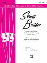 String Builder For Violin Bk 3