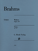 Waltzes Op. 39