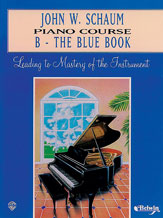 Schaum Piano Course B Blue