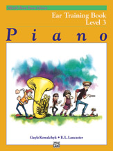 Alfred's Basic Piano Course: Ear Training Book 3