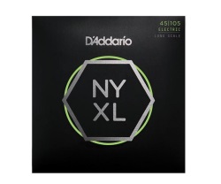 D'Addario NYXL45105 Long Scale Bass Strings, Light Top / Med Bottom, 45-105
