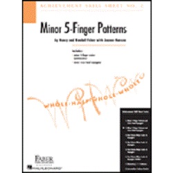 Achievement Skill Sheet No. 2: Minor 5-Finger Patterns