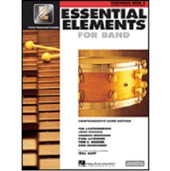 Essential Elements for Band - Percussion Book 2 CD/DVD