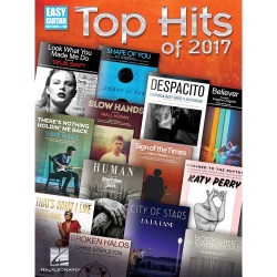 Top Hits of 2017 - Easy Guitar