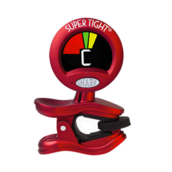 Snark  Super Tight All Instrument Rechargeable Tuner w/ Vibration Sensor or Mic - Red ST-2