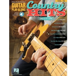 Country Hits - Guitar Play-Along Volume 76