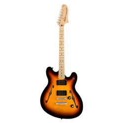 Fender®  Affinity Series Starcaster Electric Guitar w/ Maple Fingerboard - 3-Color Sunburst 037-0590-500